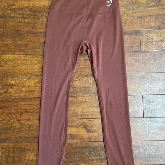GYMSHARK training leggings - cherry brown - Picture 3 of 4